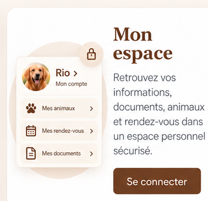 Carte Mon espace Parmain Vet